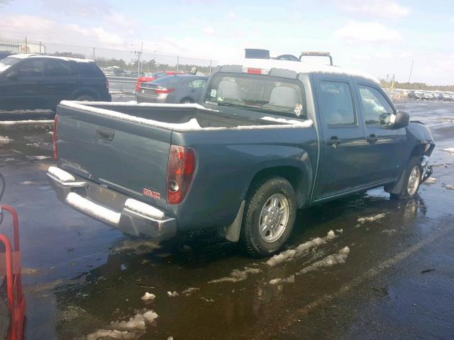 1GTCS138368308451 - 2006 GMC CANYON BLUE photo 4