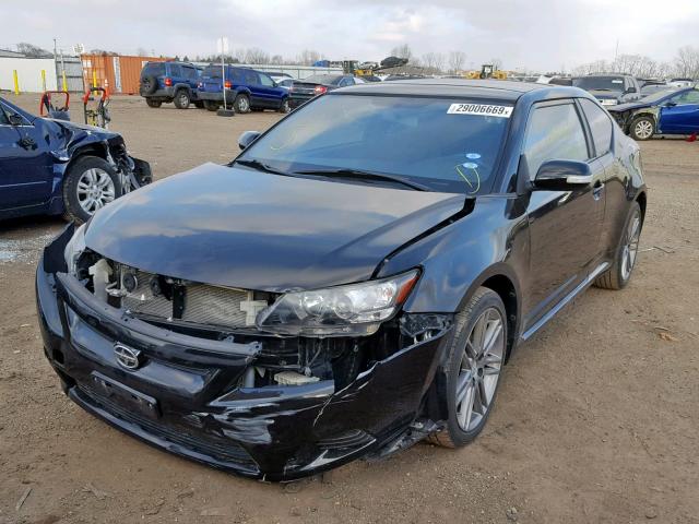 JTKJF5C7XC3041806 - 2012 TOYOTA SCION TC შავი ფოტო 2