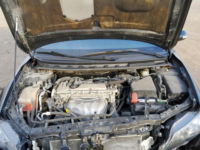 JTKJF5C7XC3041806 - 2012 TOYOTA SCION TC შავი ფოტო 7