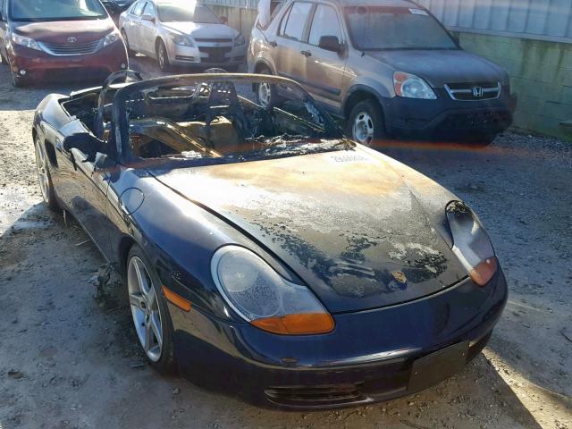 WP0CA2988YU621084 - 2000 PORSCHE BOXSTER BLUE photo 1