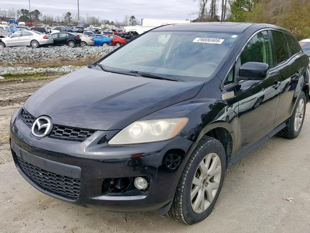 JM3ER293880175393 - 2008 MAZDA CX-7 BLACK photo 2