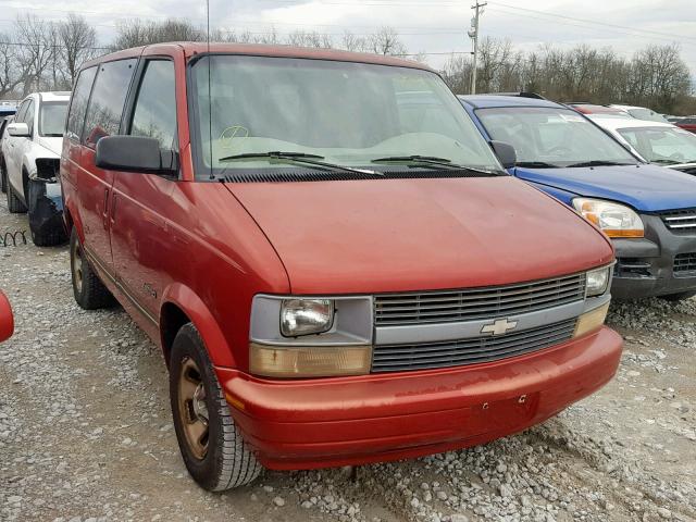 1GNDM19W9VB190029 - 1997 CHEVROLET ASTRO RED photo 1