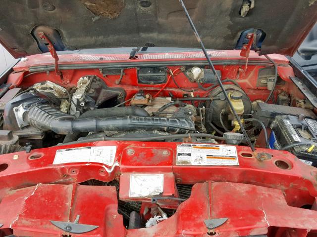 4F4CR13U2RTM31451 - 1994 MAZDA B3000 RED photo 7