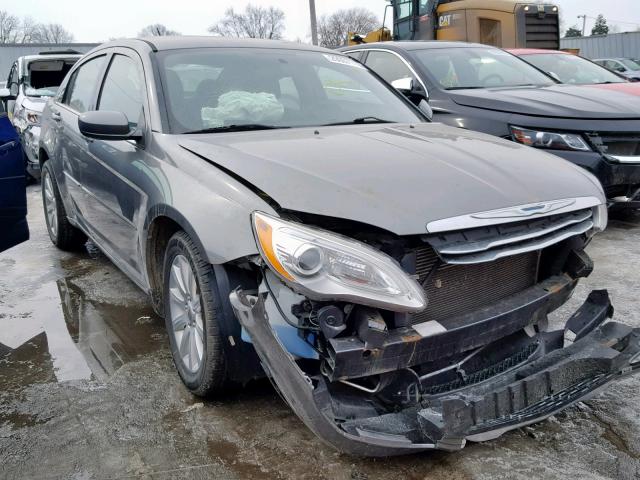 1C3CCBBB8DN761046 - 2013 CHRYSLER 200 TOURIN GRAY photo 1