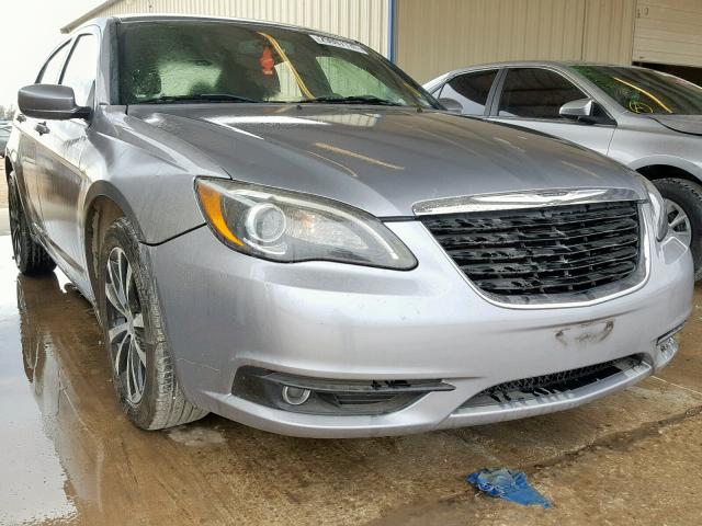 1C3CCBBG7DN720175 - 2013 CHRYSLER 200 TOURIN SILVER photo 1