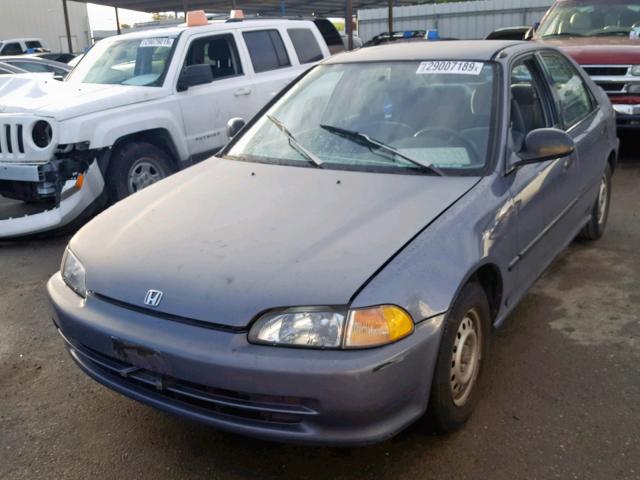 JHMEG8548RS003045 - 1994 HONDA CIVIC DX GRAY photo 2