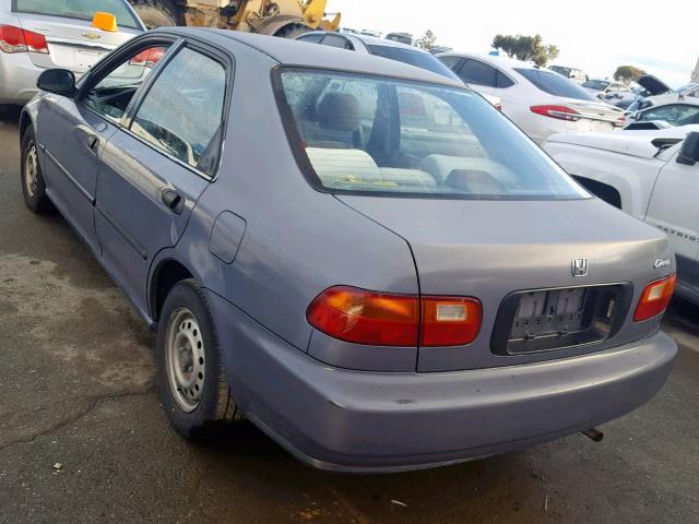 JHMEG8548RS003045 - 1994 HONDA CIVIC DX GRAY photo 3