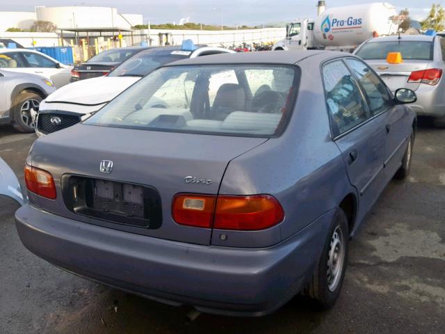 JHMEG8548RS003045 - 1994 HONDA CIVIC DX GRAY photo 4