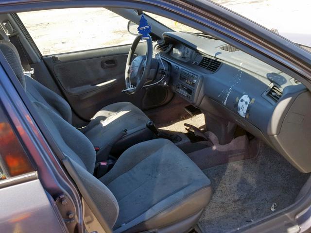 JHMEG8548RS003045 - 1994 HONDA CIVIC DX GRAY photo 5