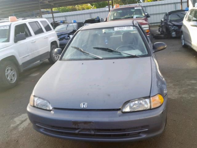 JHMEG8548RS003045 - 1994 HONDA CIVIC DX GRAY photo 9