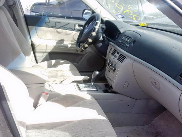 KMHET46C66A115531 - 2006 HYUNDAI SONATA GL GRAY photo 5