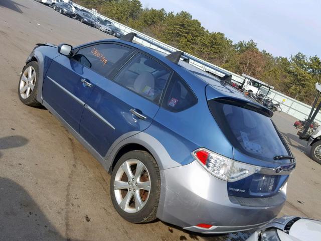 JF1GH63679H822325 - 2009 SUBARU IMPREZA OU BLUE photo 3