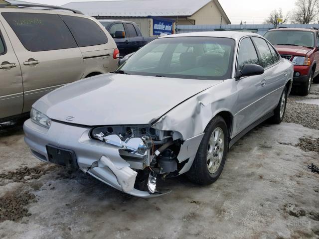 1G3WH52H82F127839 - 2002 OLDSMOBILE INTRIGUE G SILVER photo 2