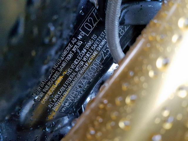 WB10A1600FZ584282 - 2015 BMW R NINE T BLACK photo 10