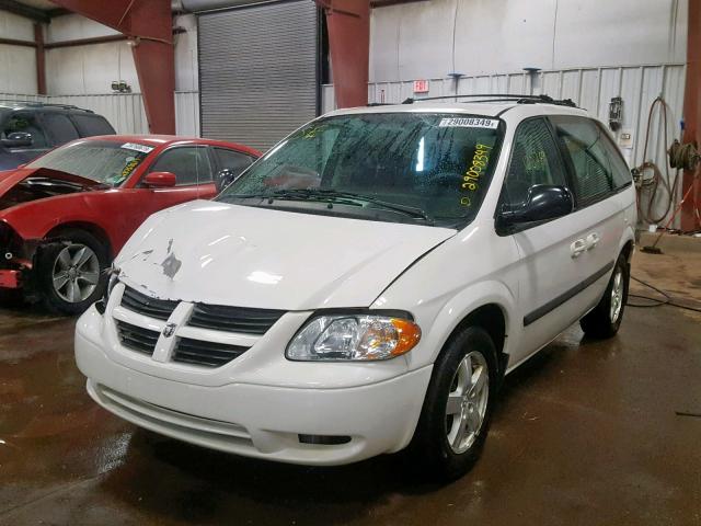 1D4GP45R96B518522 - 2006 DODGE CARAVAN SX WHITE photo 2