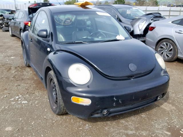3VWCC21CXYM441651 - 2000 VOLKSWAGEN NEW BEETLE შავი ფოტო 1