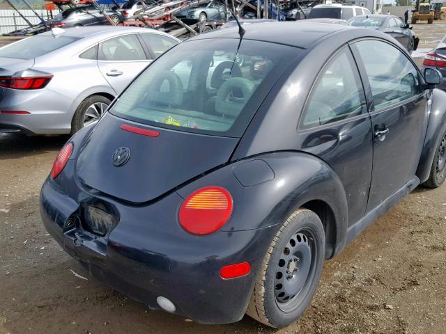 3VWCC21CXYM441651 - 2000 VOLKSWAGEN NEW BEETLE შავი ფოტო 4