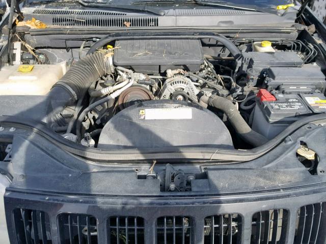 1J8GS48K38C242757 - 2008 JEEP GRAND CHER BLACK photo 7