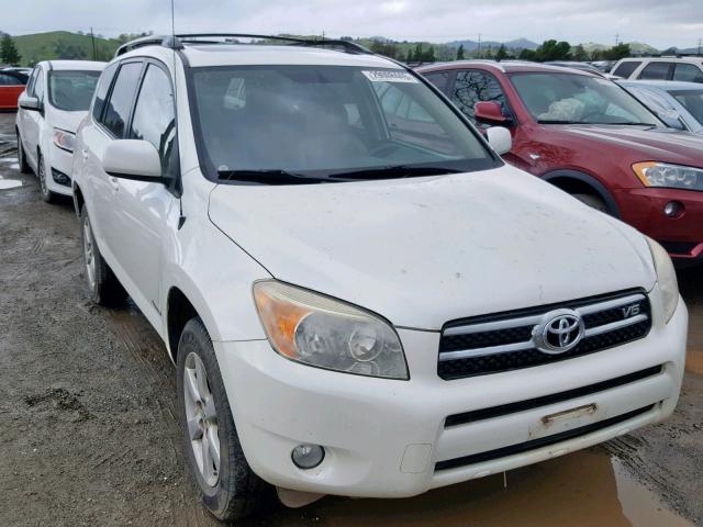 JTMBK31V475038245 - 2007 TOYOTA RAV4 LIMIT WHITE photo 1