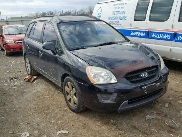 KNAFG525377047274 - 2007 KIA RONDO BASE BLACK photo 1