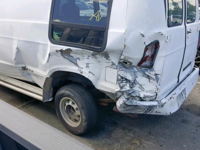 2B7HB21X4MK409367 - 1991 DODGE RAM VAN B2 WHITE photo 9