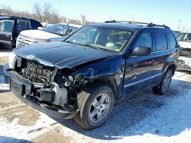 1J4HR58N46C101954 - 2006 JEEP GRAND CHER GREEN photo 2