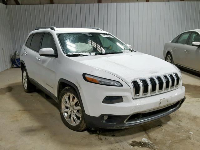 1C4PJLDS2EW256492 - 2014 JEEP CHEROKEE L WHITE photo 1