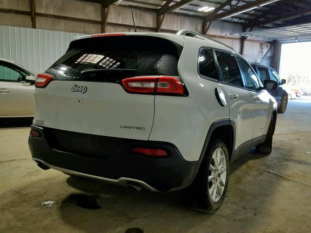 1C4PJLDS2EW256492 - 2014 JEEP CHEROKEE L WHITE photo 4