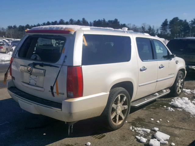 1GYS4HEF7BR129869 - 2011 CADILLAC ESCALADE E WHITE photo 4