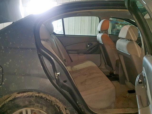 1G1ZS58F87F220882 - 2007 CHEVROLET MALIBU LS GRAY photo 6