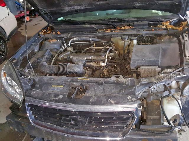 1G1ZS58F87F220882 - 2007 CHEVROLET MALIBU LS GRAY photo 7