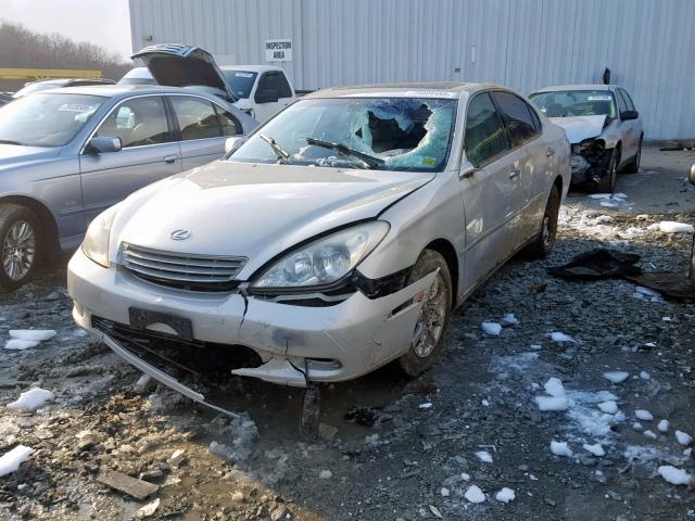 JTHBF30G020086109 - 2002 LEXUS ES 300 SILVER photo 2