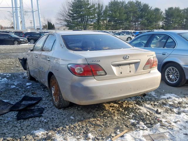 JTHBF30G020086109 - 2002 LEXUS ES 300 SILVER photo 3