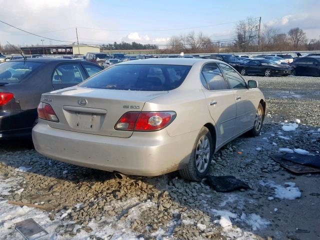 JTHBF30G020086109 - 2002 LEXUS ES 300 SILVER photo 4