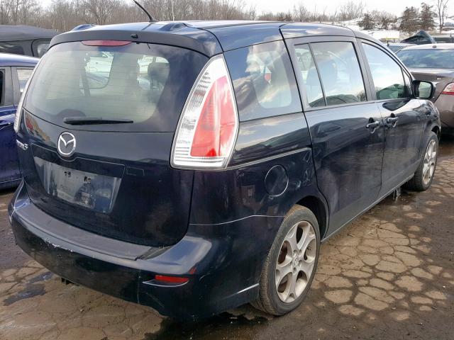 JM1CR2W39A0379663 - 2010 MAZDA 5 BLACK photo 4