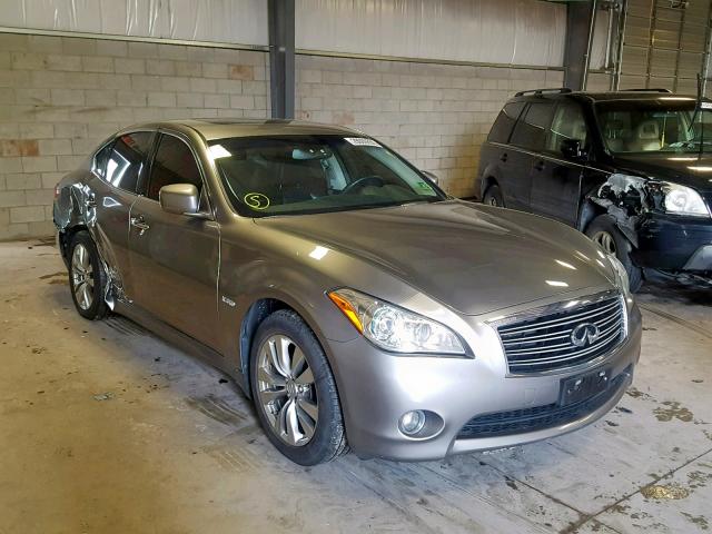 JN1EY1AP8CM910639 - 2012 INFINITI M35H GRAY photo 1