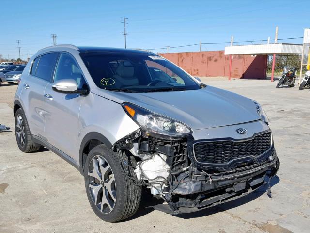 KNDPR3A63H7084374 - 2017 KIA SPORTAGE S SILVER photo 1