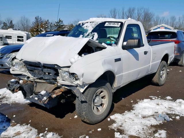 1FTKR1AD7BPA98587 - 2011 FORD RANGER WHITE photo 2