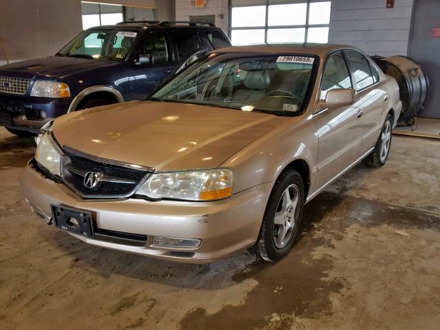 19UUA56683A011352 - 2003 ACURA 3.2TL BEIGE photo 2