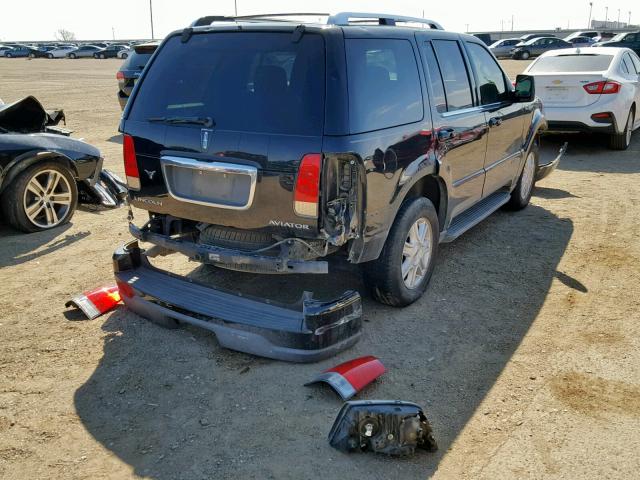 5LMEU68H84ZJ31971 - 2004 LINCOLN AVIATOR 黑色 照片 4