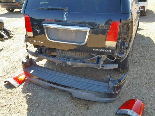 5LMEU68H84ZJ31971 - 2004 LINCOLN AVIATOR 黑色 照片 9