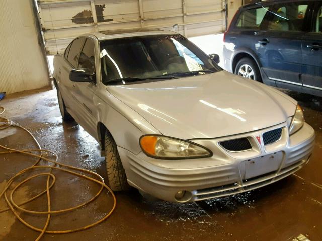 1G2NF52T41M662588 - 2001 PONTIAC GRAND AM S SILVER photo 1