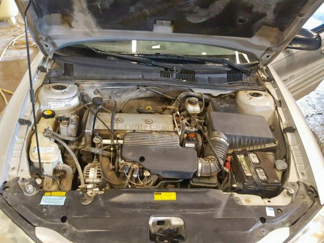 1G2NF52T41M662588 - 2001 PONTIAC GRAND AM S SILVER photo 7