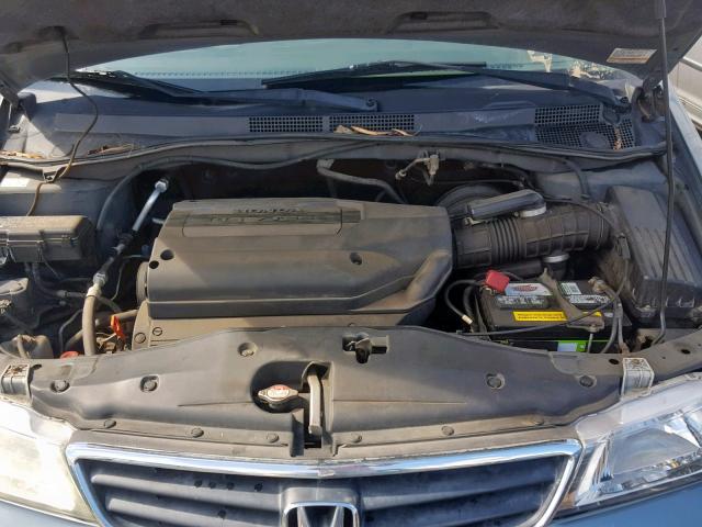 5FNRL18522B042680 - 2002 HONDA ODYSSEY LX GRAY photo 7