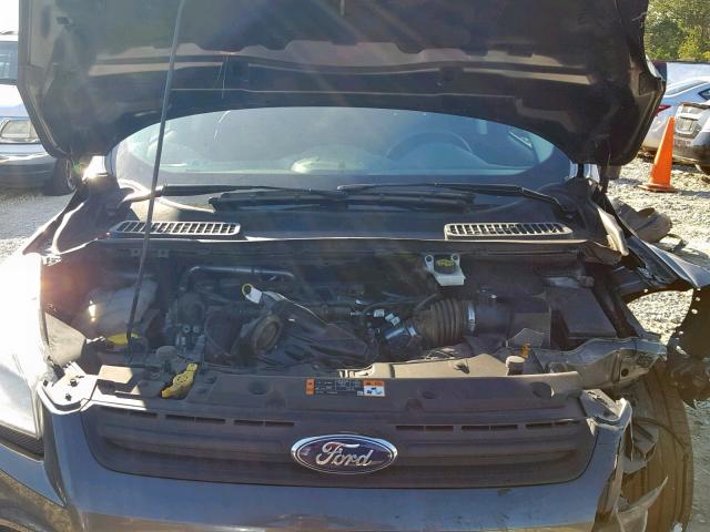 1FMCU0F70GUA43550 - 2016 FORD ESCAPE S GRAY photo 7