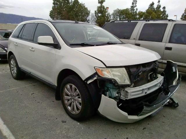 2FMDK3JC2ABB74993 - 2010 FORD EDGE SEL WHITE photo 1