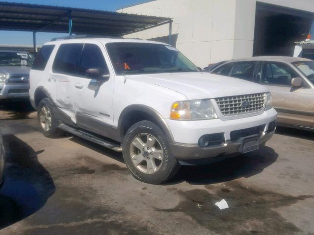 1FMDU74W74UC07086 - 2004 FORD EXPLORER E WHITE photo 1