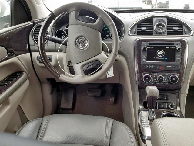 5GAKRAKD2HJ290091 - 2017 BUICK ENCLAVE WHITE photo 10