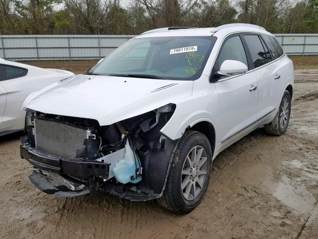 5GAKRAKD2HJ290091 - 2017 BUICK ENCLAVE WHITE photo 2