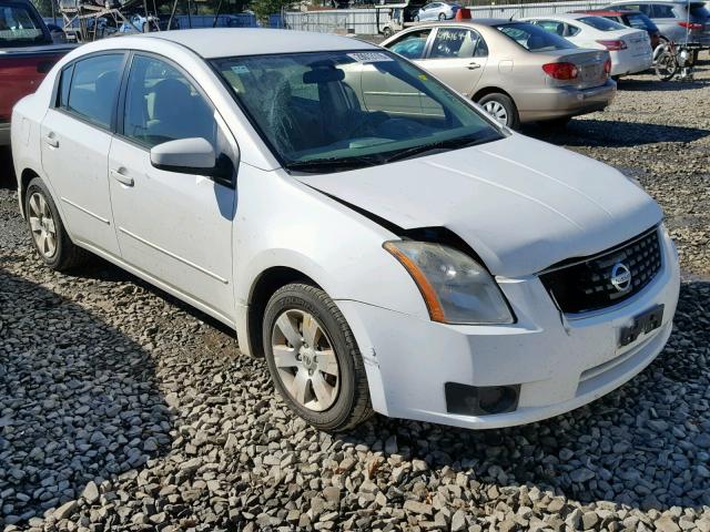 3N1AB61E27L691365 - 2007 NISSAN SENTRA 2.0 WHITE photo 1